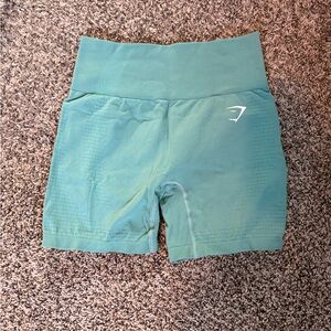 Gymshark Women's Green Biker Shorts